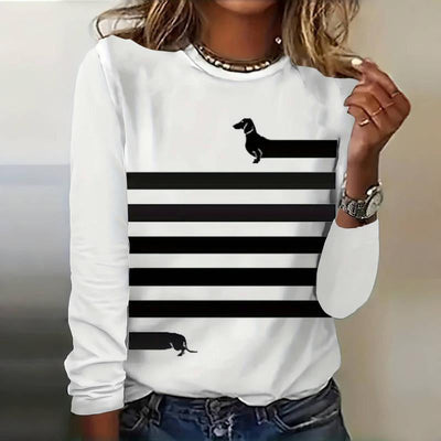 Laura™ | Creatieve Trui Met Dierenprint