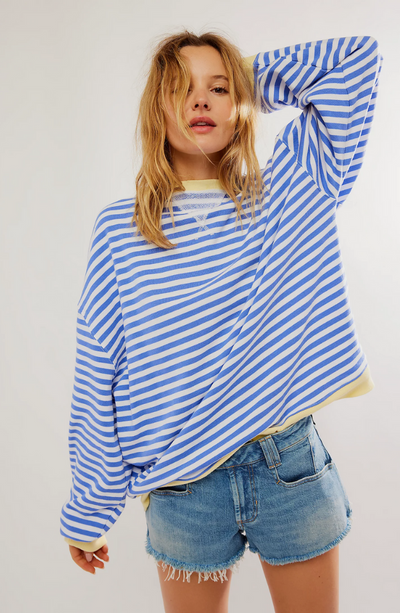 Rosa™ | Gestreepte Oversized Trui