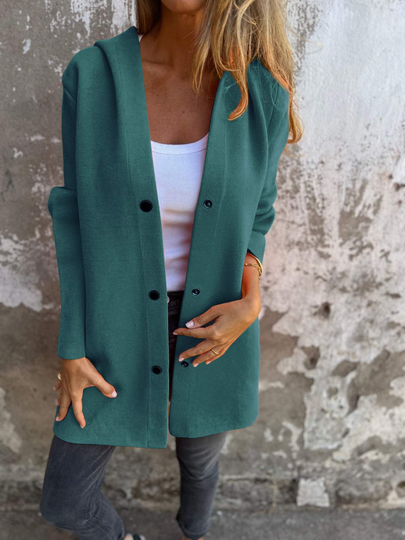 Lara™ | Casual Blazer Met Capuchon
