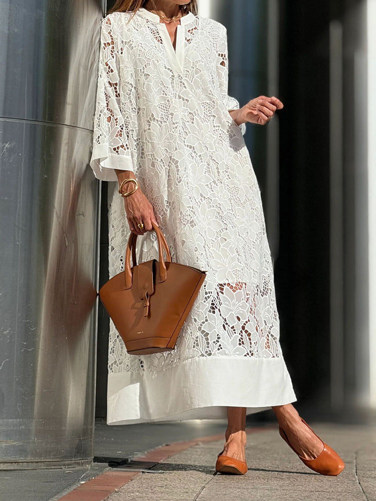 Sophia™ | Elegante Kant Jurk