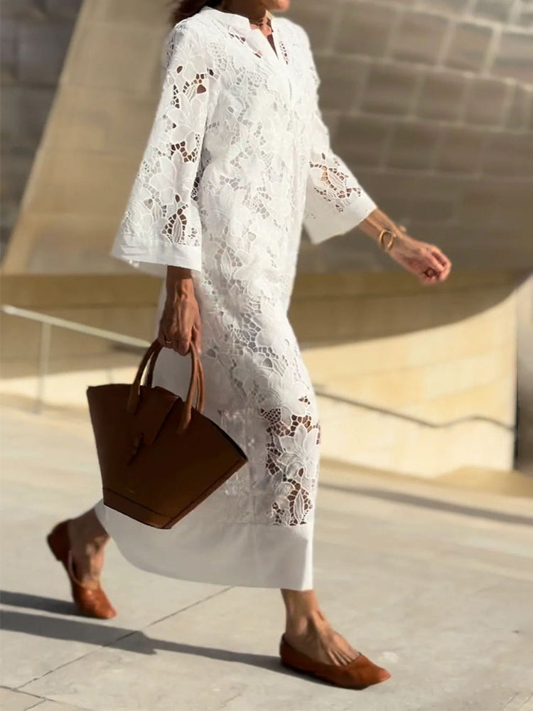 Sophia™ | Elegante Kant Jurk
