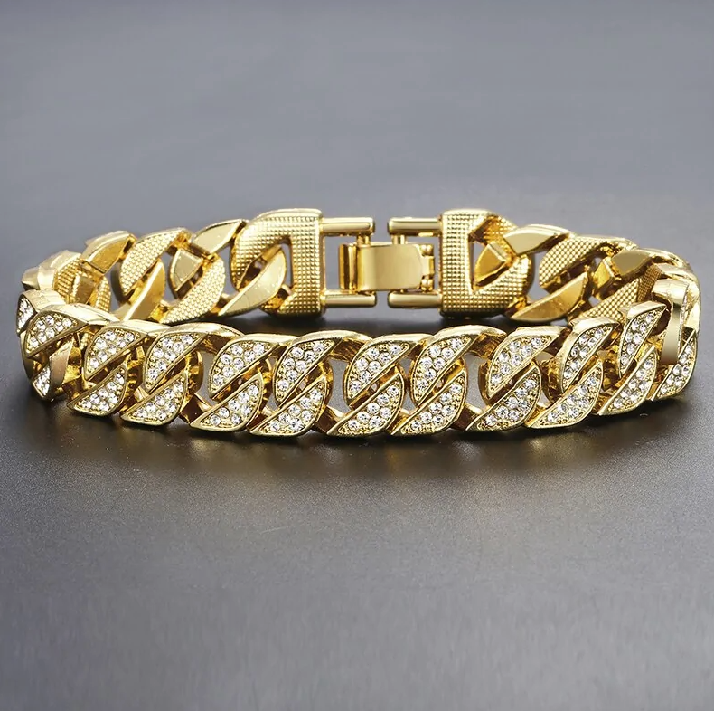 Paxora™ | De Miami Gouden Curb Armband
