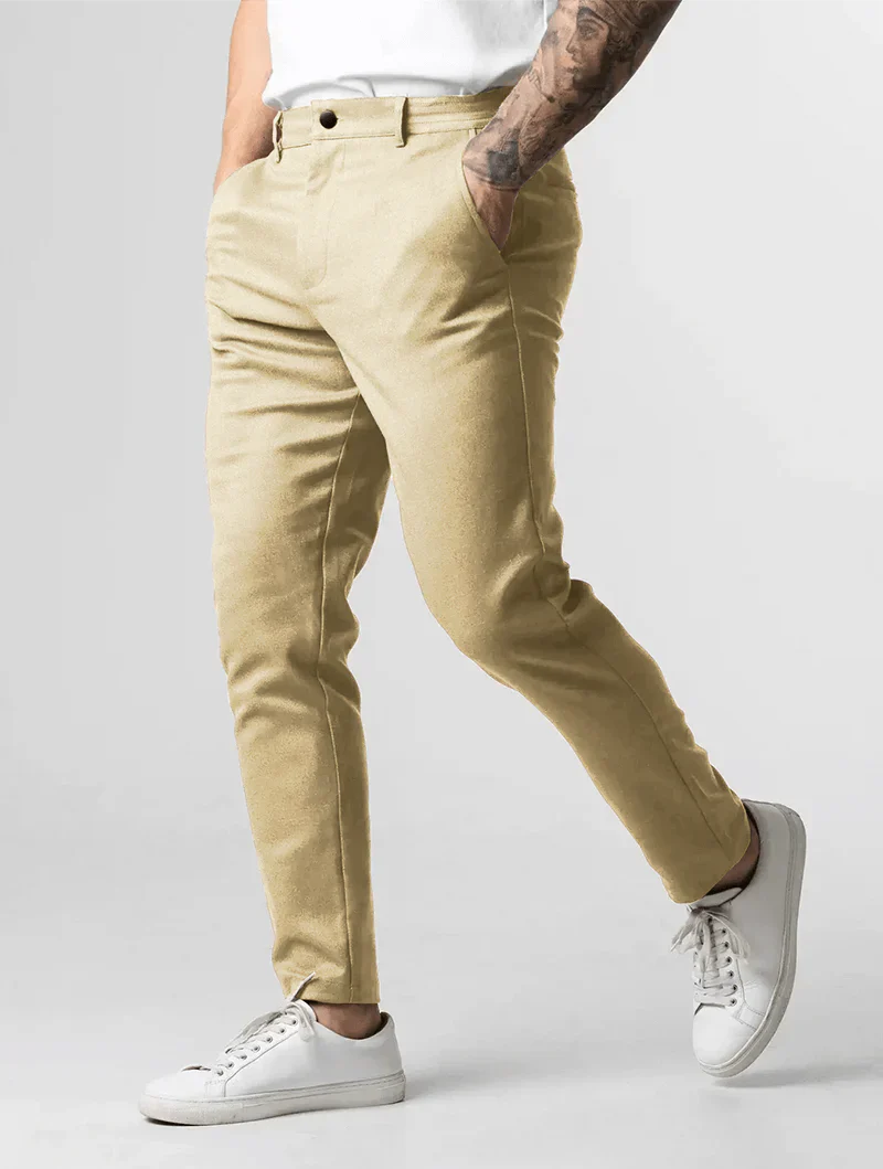 Luuk™ | Luxe Heren Stretch Broek