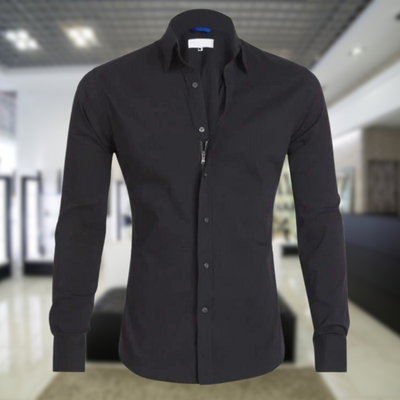 Thomas™ | Zip-Up Overhemd