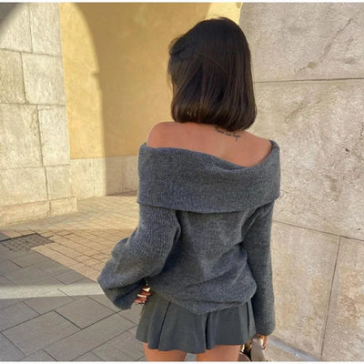 Amaya™ | Off Shoulder Trui