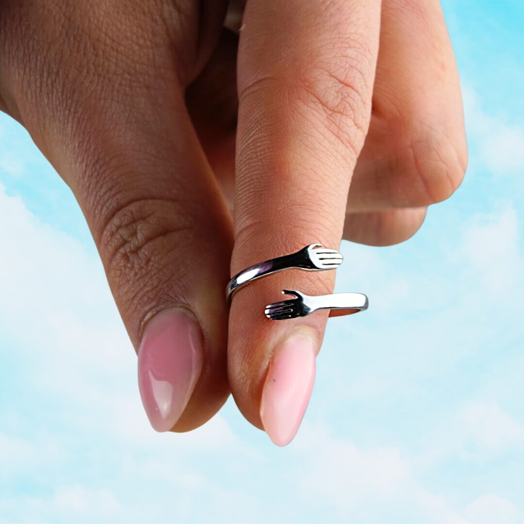 Knuffelring™ | Een Omhelzing Voor Je Vinger