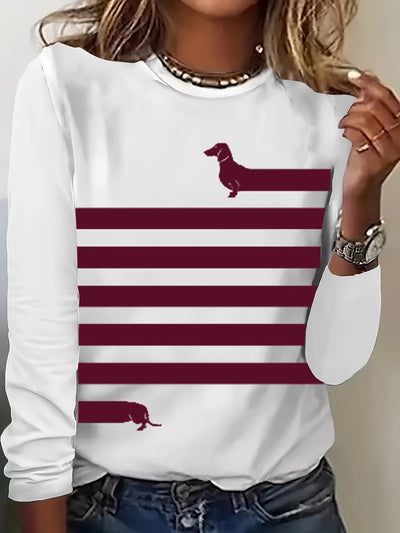 Laura™ | Creatieve Trui Met Dierenprint